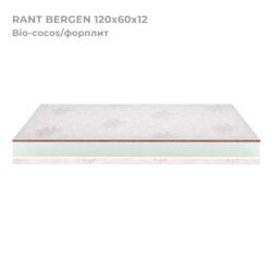 Детский матрас Rant Bergen ECO 120*60*12 см