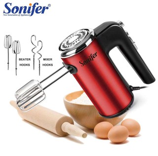 Миксер ручной Sonifer SF-7024, 5 скоростей, турборежим, импульсный режим, черный