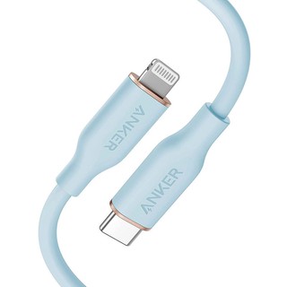 Кабель Anker PowerLineIII Flow USB-C голубой