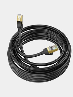 Кабель Hoco US02, RJ45, 5м, Cat6, чистая медь, гигабитный Ethernet, для дома и офиса
