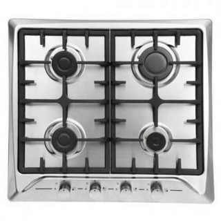 Газовая варочная панель Ferre B640ix, серебристый