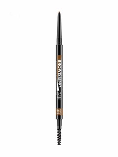 Карандаш бровей механический BROWISSIMO ultra slim super stay 24, тон 312 smoky, LUXVISAGE