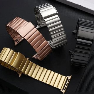 Stainless Steel For Apple Watch Band Ultra 49mm 45mm 44mm 41mm 40mm 46mm 42mm Metal strap for iwatch Series 10 9 8 7 6 5 4 SE 3