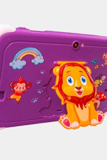 Детский планшет CCIT Kids Tablet x Combo с наушниками Фиолетовый