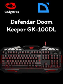 Игровая клавиатура Defender Doom Keeper GK-100DL