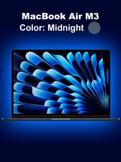 MacBook Air M3 13' inch 8/256GB 16/512GB