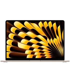 MacBook Air 15.3" M3 (8C CPU/10C GPU), 16 ГБ, 256 ГБ, Starlight