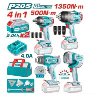 Набор аккумуляторных инструментов TOTAL TOSLI241293