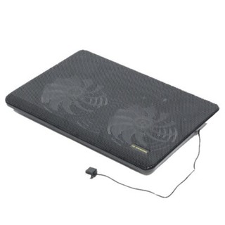 Подставка для ноутбука 2E GAMING CPG-001, до 14″, 1xUSB-A, Blue LED, чёрный