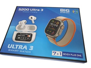 Умные часы S200 Ultra3 , с магнитной зарядкой, для iPhone, Android, Подарок