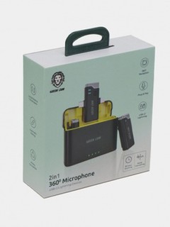 Беспроводной микрофон Green Lion 3 в 1 360° (GN3IN1MIC360D) 66152