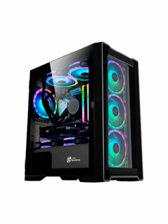 Пустой Компьютерный корпус | 4 RGB КУЛЕРА | Pro Gaming G215 Black