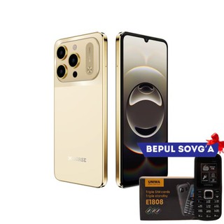 Смартфон M-Horse M17 Pro Max 4G 8/128GB, Gold + в подарок Кнопочный телефон E1808