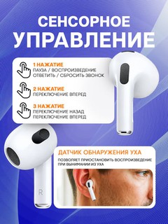 LBR AirPods Беспроводные наушники 5.2 20 ч