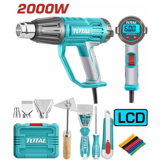 Фен строительный TOTAL TB200561, зеленый
