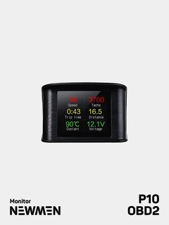Бортовой компьютер WiiYii NEWMEN HUD OBD2, спидометр, датчик температуры