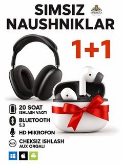 Беспроводные наушники-вкладыши Pods, 1+1 наушники для iPhone и Android P9, MAX