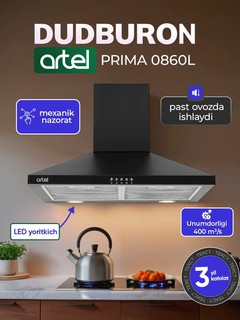 Oshxona havo tortgich Artel Art-0860 Prima