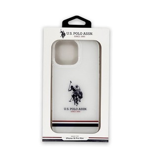 Чехол CG MOBILE U.S. POLO ASSN для iPhone 16 Pro Max, white