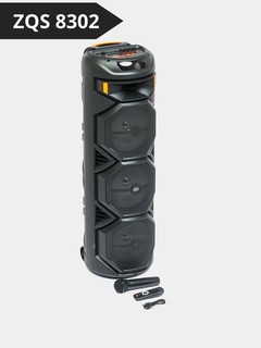 ZQS беспроводные колонки с Bluetooth-микрофоном и пультом дистанционного управления