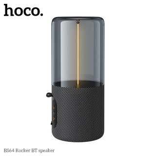 Hoco BS64 Rocker simsiz qora bluetooth-kolonkasi