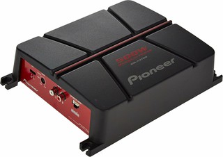 Усилитель автомобильный Pioneer GM-A3702 , 2-канальный, КНИ 0,05%, мостовой режим