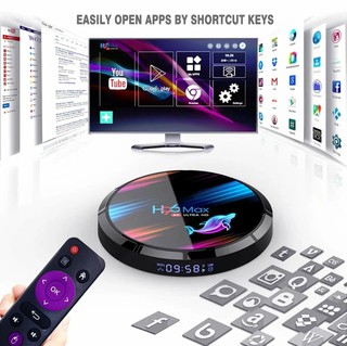 Смарт ТВ приставка для телевизора, ТВ Бокс, Android TV, 4K, 8K, Ultra HD, Wi-Fi, HDMI