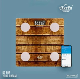Электронные весы UAKEEN, ZL-2902, синхронизация со смартфоном, до 180кг