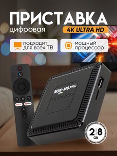 Смарт ТВ приставка Smart TV Box MX98/Q1/Q5, 8K, MI TV Stick, Android TV