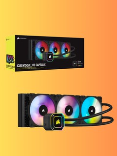 Жидкостная система водяное охлаждения Corsair iCUE H150i ELITE CAPELLIX с RGB-подсветкой