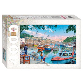 Пазлы Puzzle Art collection Рыбалка на пристани 4000