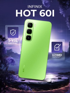 Смартфон Infinix HOT 60i 4/128 ГБ, зеленый