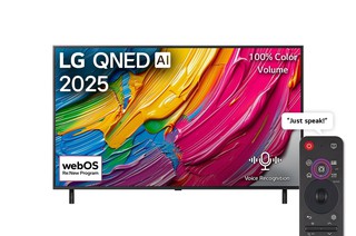 Телевизор LG 55QNED80A6A , чёрный