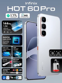 Smartfon Infinix Hot 60 Pro, 8 GB / 256 GB