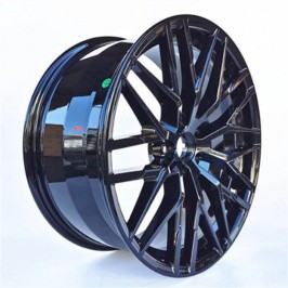 Диска для автомобиля R15 K5091 Black machin 4*100 ET35 CB56.5 4 шт