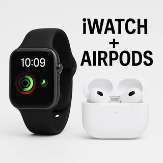 Умные часы C10 PRO с двумя ремешками и беспроводные наушники AirPods 3 Premium