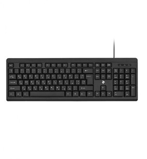Клавиатура проводная 2E KS108 USB Black