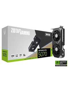 Видеокарта ZOTAC GeForce RTX 5070 12GB GDDR7 Twin Edge
