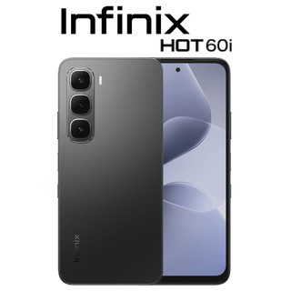 Смартфон Infinix HOT 60i 4/128 ГБ, Sleek Black