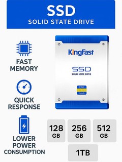 KingFast SSD SATA 128 ГБ 256 ГБ 512 ГБ 1 ТБ жесткий диск для ноутбука и