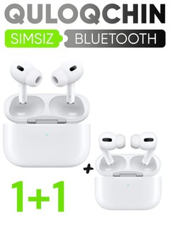 Simsiz quloqchinlar Pods 3 air, Pods Pro 2, 1+1