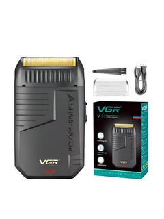 Электробритва VGR V-375/V-353 со встроенным триммером, шейвер угольный