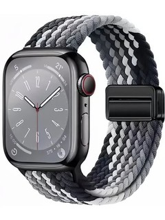 Ремешок нейлоновый с магнитной застёжкой для Apple Watch 3–9/SE/Ultra, 38–49 мм
