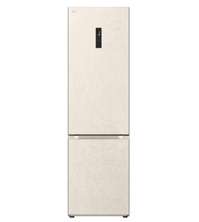 Холодильник LG GC-B509FEPW, бежевый