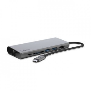 Док-станция Belkin USB-C Multimedia Hub (F4U092btSGY)