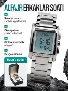 AL FAJR Erkaklar soati Qibla Watch