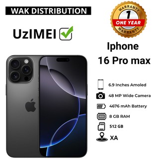 Смартфон Apple iPhone 16 Pro Max 512GB