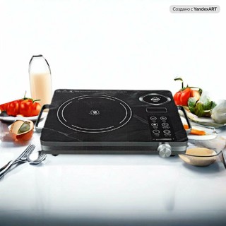 Мини-печь UAKEEN ZL-2603, инфракрасная, 3 режима, до 2400Вт, черная