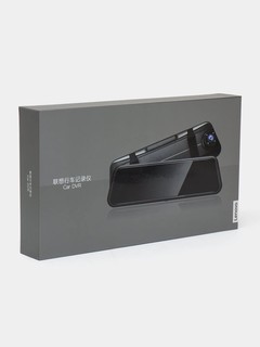 Видеорегистратор-зеркало Lenovo HR17, Full HD, 9.66", ночная съёмка, парковочный режим