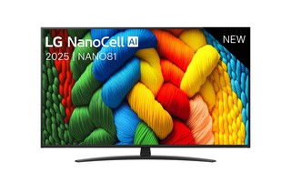 Телевизор LG 55NANO80A6B , чёрный